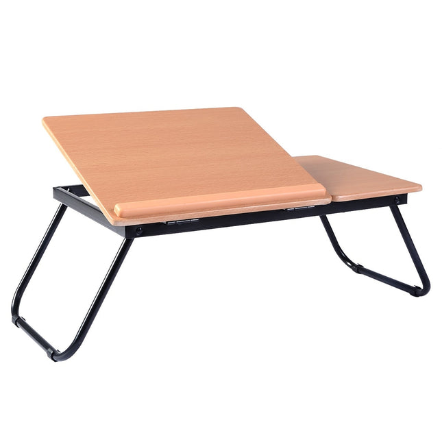 Verstellbarer klappbarer Laptoptisch – MDF & Metall, tragbar