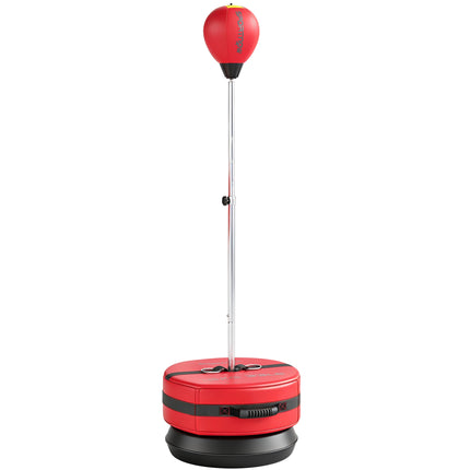 Adjustable Freestanding Punching Bag Set with Gloves & Pump