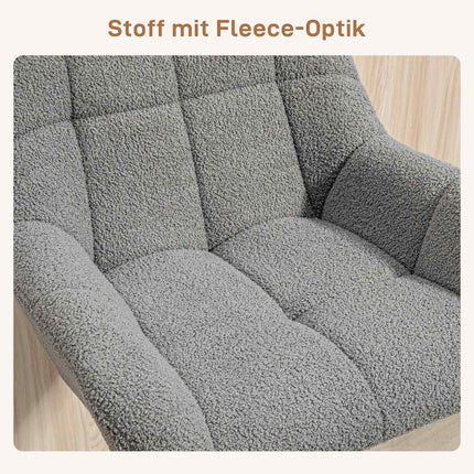 Verstellbare graue Barhocker, 2er-Set, 360° drehbar