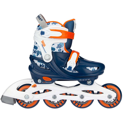 Verstellbare Inlineskates, EU-Größe 29-32, PU-Räder
