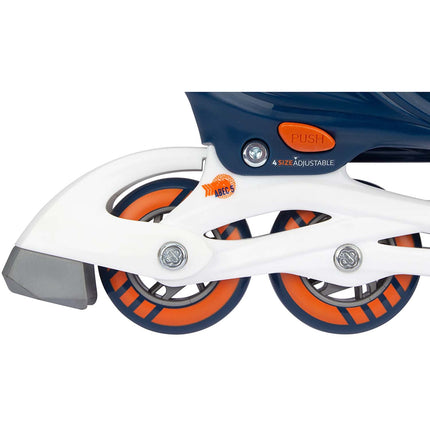 Verstellbare Inlineskates, EU-Größe 29-32, PU-Räder