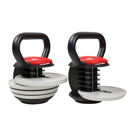 Verstellbares Kettlebell-Set, 18 kg