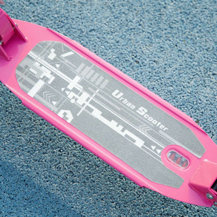 Adjustable Kids Scooter with Brakes, Pink, Ages 6-12