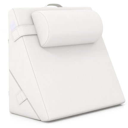 Adjustable Memory Foam Wedge Pillow Set – Off White
