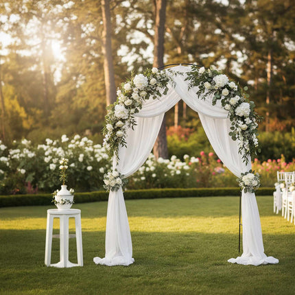 Adjustable Metal Garden Arch for Climbing Plants