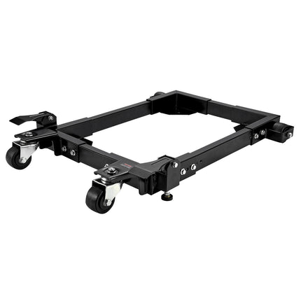 Adjustable Mobile Base Stand, 1500 lb, Swivel Wheels