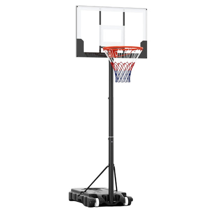 Verstellbarer Outdoor-Basketballkorb, 100-212cm Höhenbereich