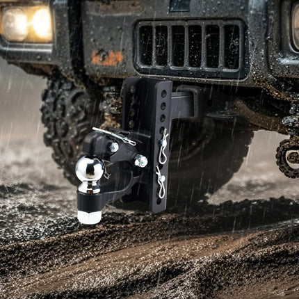 Adjustable Pintle Hook Hitch, 20,000 lb, 2-In Receiver