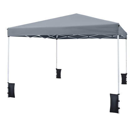 Verstellbarer Pop-Up Pavillon 290x290 cm für Camping & Strand