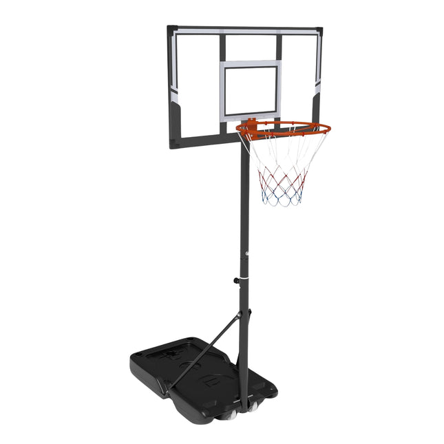 Verstelbare, draagbare basketbalring met impact-backboard