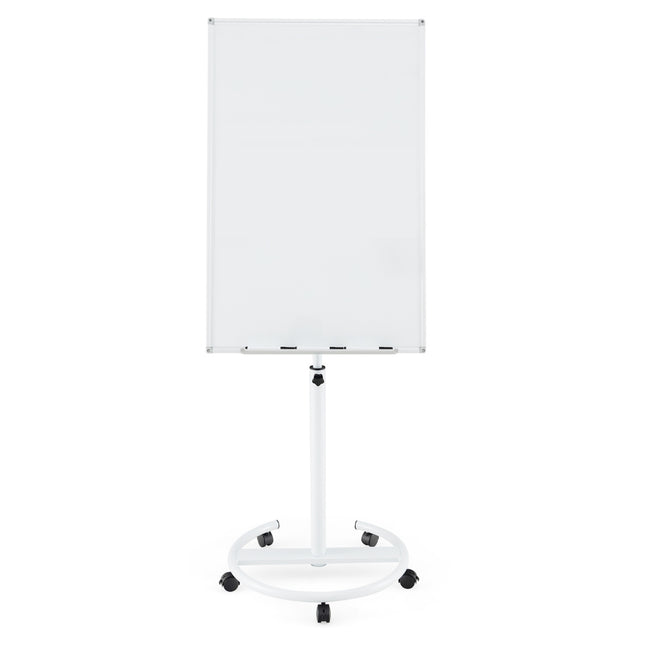 Rollbares Whiteboard mit Magneten und Markern
