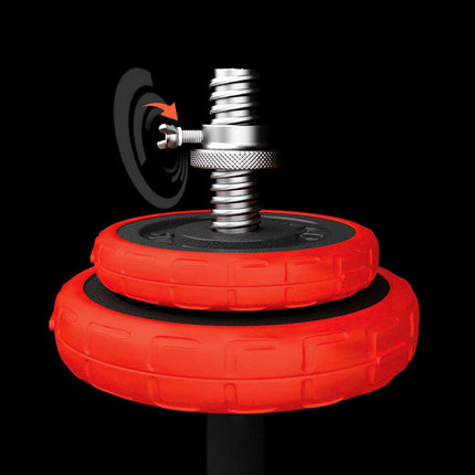 Verstellbare gummierte Hanteln 30kg Set