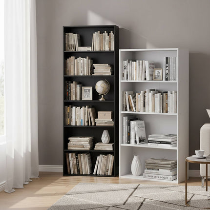 Adjustable Shelf Bookcase – Freestanding Storage Unit