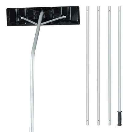 Adjustable Snow Roof Rake with 62.5 cm ABS Blade