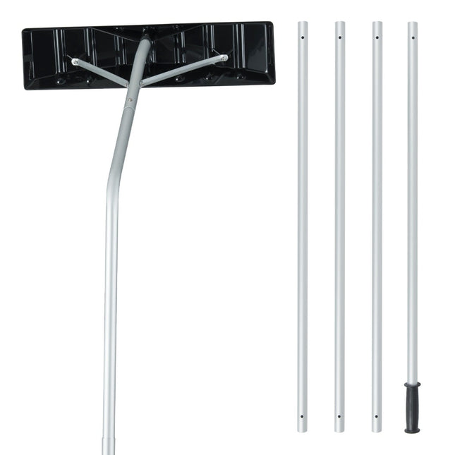 Verstellbarer Schnee-Dachrechen mit 62,5 cm ABS-Klinge