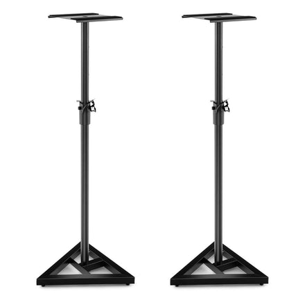 Verstellbare Lautsprecherständer, 97-157 cm, 50 kg Tragkraft, Schwarz