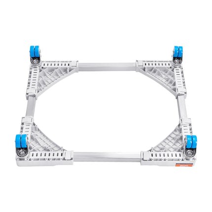 Adjustable Washer Dryer Stand, Locking Casters, 381-615mm