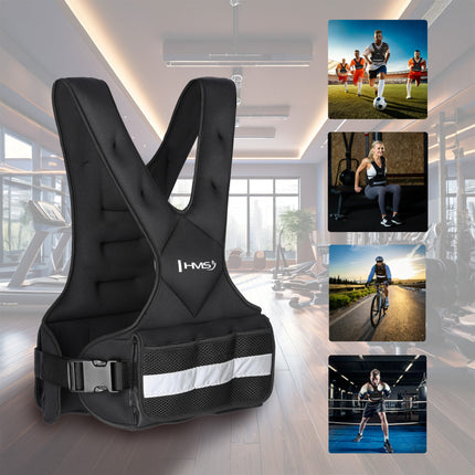 Verstellbare Gewichtsweste 9kg – Krafttraining