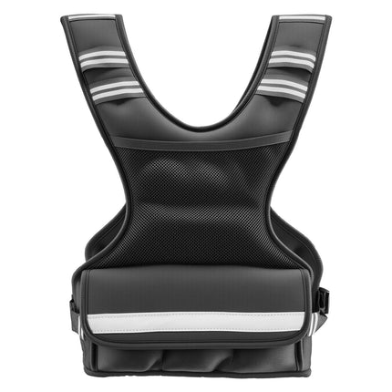 Adjustable Weighted Vest 4.7 kg, 6 Weights, Reflective