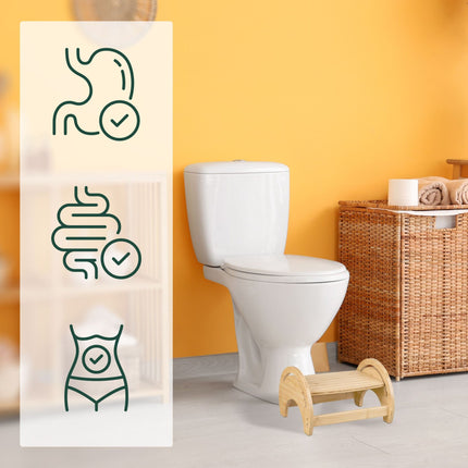 Adjustable bamboo toilet seat