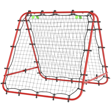 Verstellbares doppelseitiges Fußball-Rebounder-Netz für das Training
