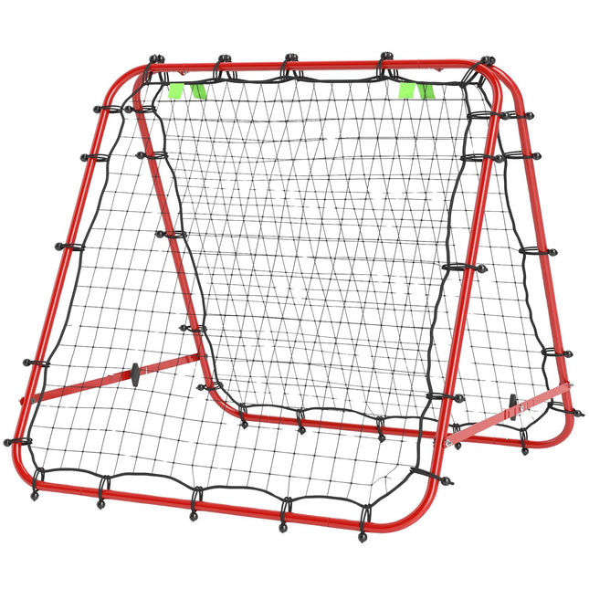 Verstellbares doppelseitiges Fußball-Rebounder-Netz für das Training
