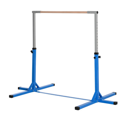 Verstellbares Reck, 75 kg Belastung, Stahl und Holz