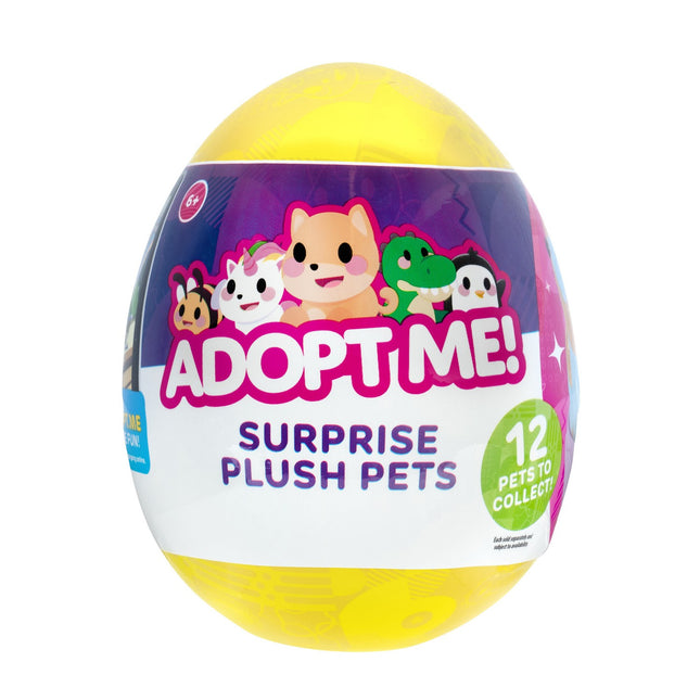 Adopt Me W4 Plüschtier, Überraschungspackung, Sammelfiguren