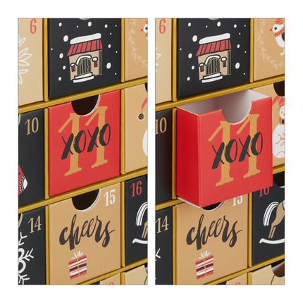 Adventskalender zum Befüllen