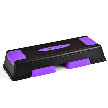 Aerobic-Step-Plattform, 3-fach höhenverstellbar, Lila