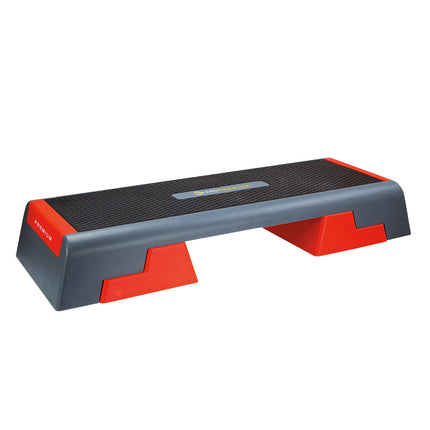Aerobic Step Platform, Adjustable Height, Black/Red