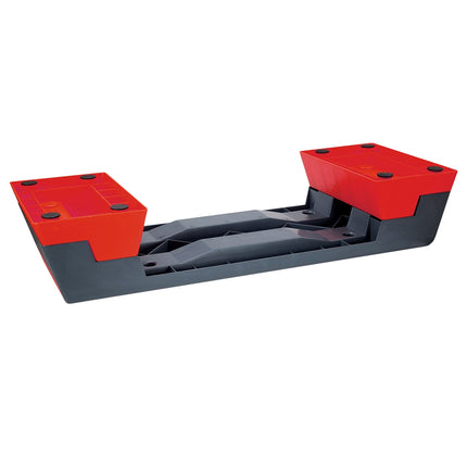 Aerobic Step Platform, Adjustable Height, Black/Red
