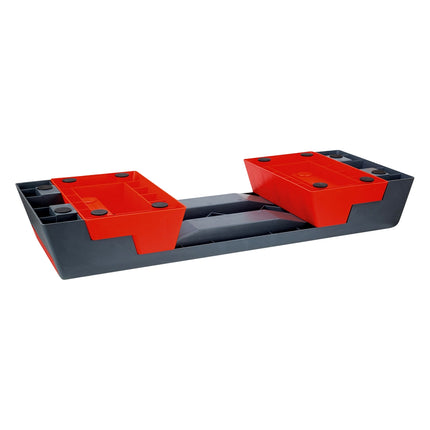 Aerobic Step Platform, Adjustable Height, Black/Red