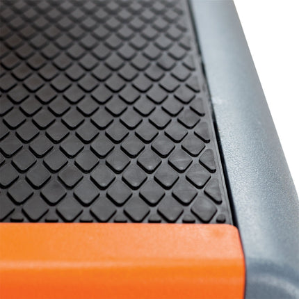 Aerobic Step Platform, Black/Orange, Non-Slip Surface