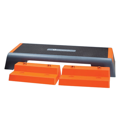 Aerobic Step Platform, Black/Orange, Non-Slip Surface