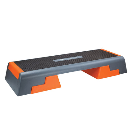 Aerobic Step Platform, Black/Orange, Non-Slip Surface