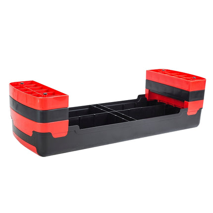 Aerobic Step Platform, Black-Red, Adjustable Height