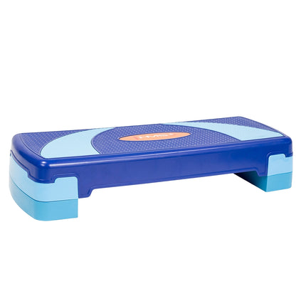 Aerobic-Step-Plattform, Blau, Höhenverstellbar