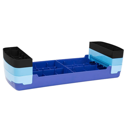 Aerobic-Step-Plattform, Blau, Höhenverstellbar