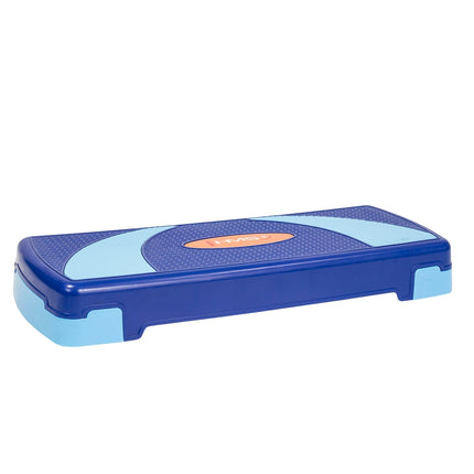 Aerobic-Step-Plattform, Blau, Höhenverstellbar