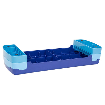 Aerobic-Step-Plattform, Blau, Höhenverstellbar