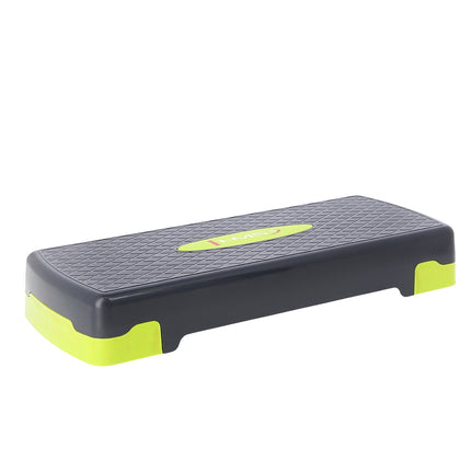 Aerobic-Step-Plattform, Grün/Grau, Höhenverstellbar