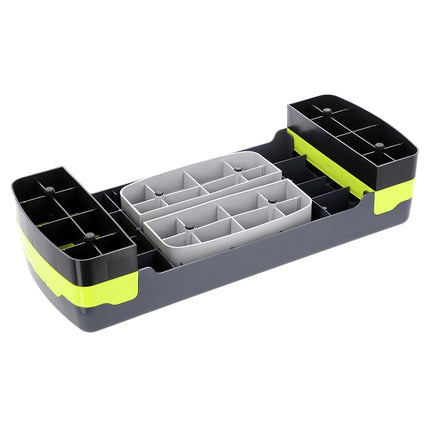 Aerobic-Step-Plattform, Grün/Grau, Höhenverstellbar