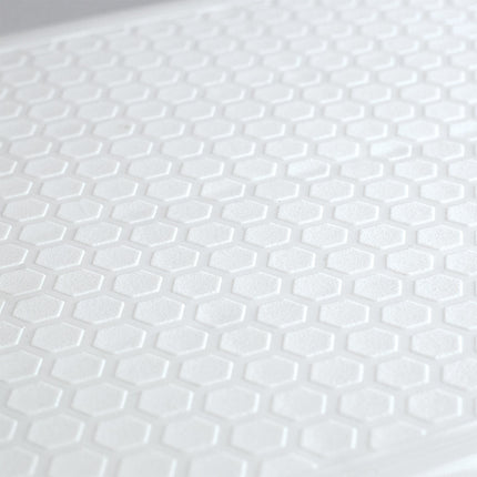 Aerobic Step Platform, White-Blue, Non-Slip Surface