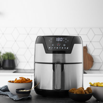 Friteuse numérique Aerofryer 4,5 L en acier inoxydable XXL 182026