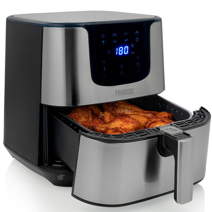 Aerofryer Digital Deluxe 5,5 l 1700 W Edelstahl