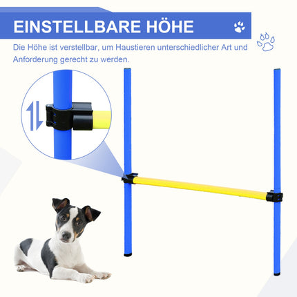 Dog Agility Training Set – Tunnel, Slalom, Hurdles