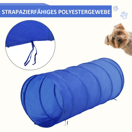 Dog Agility Training Set – Tunnel, Slalom, Hurdles