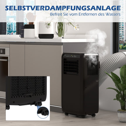 Portable Air Conditioner 9000 BTU - Dehumidifier and Fan