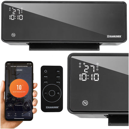 Air Curtain Heater, 2000W, WiFi, Remote Control
